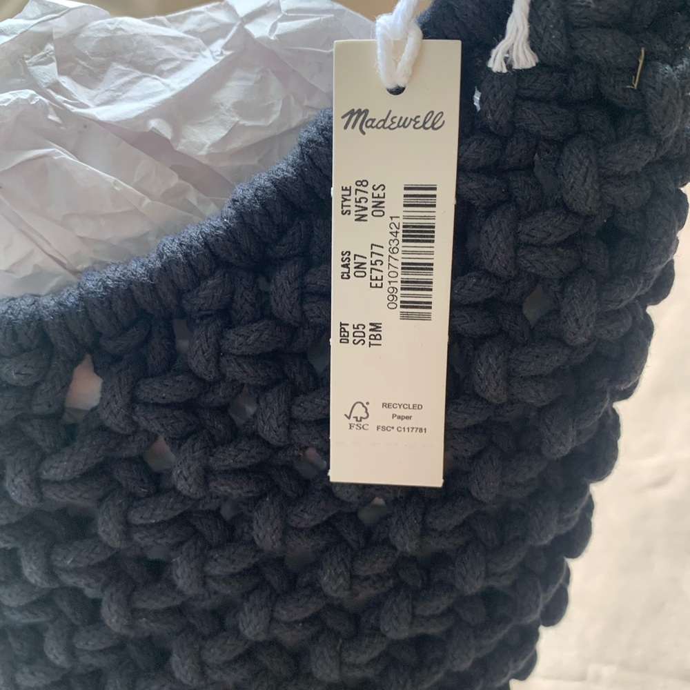 Madewell The Camren Rope Mini Bag Black - Picture 5 of 7